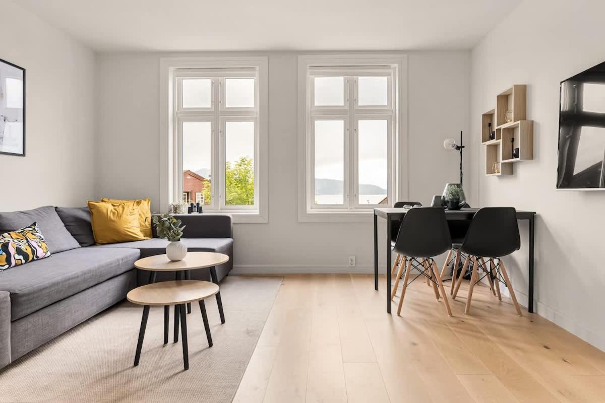 ברגן Dinbnb Apartments I Views & Street Parking In Sandviken מראה חיצוני תמונה